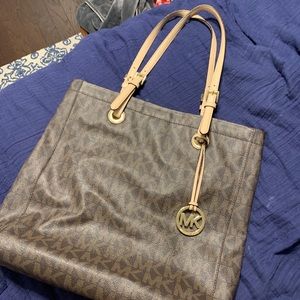 Michael Kors NS Signature Brown Tote